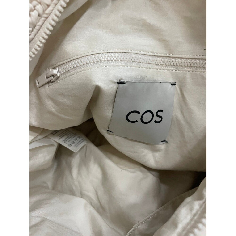 COS Quilted Oversized Shoulder Bag Off White - Picture 3 of 5
